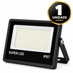Refletor LED 300W Super LED IP67 – Luz Branca Fria 6500K | Oferta Especial Enquanto Durar o Estoque