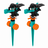 Aspersor Irrigador de Impulso 360° para Jardim e Gramado