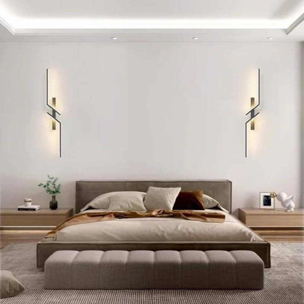 Luminária Led de Parede Minimalista - Swan Elegance