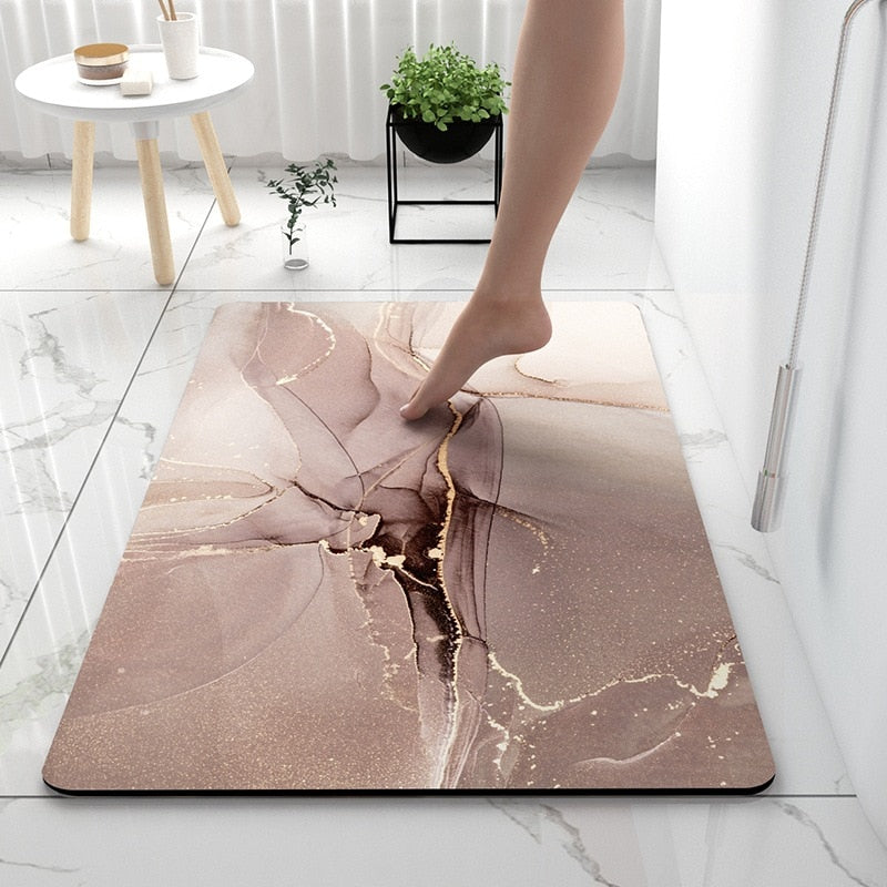 Tapete de Banheiro - Swan Bathroom