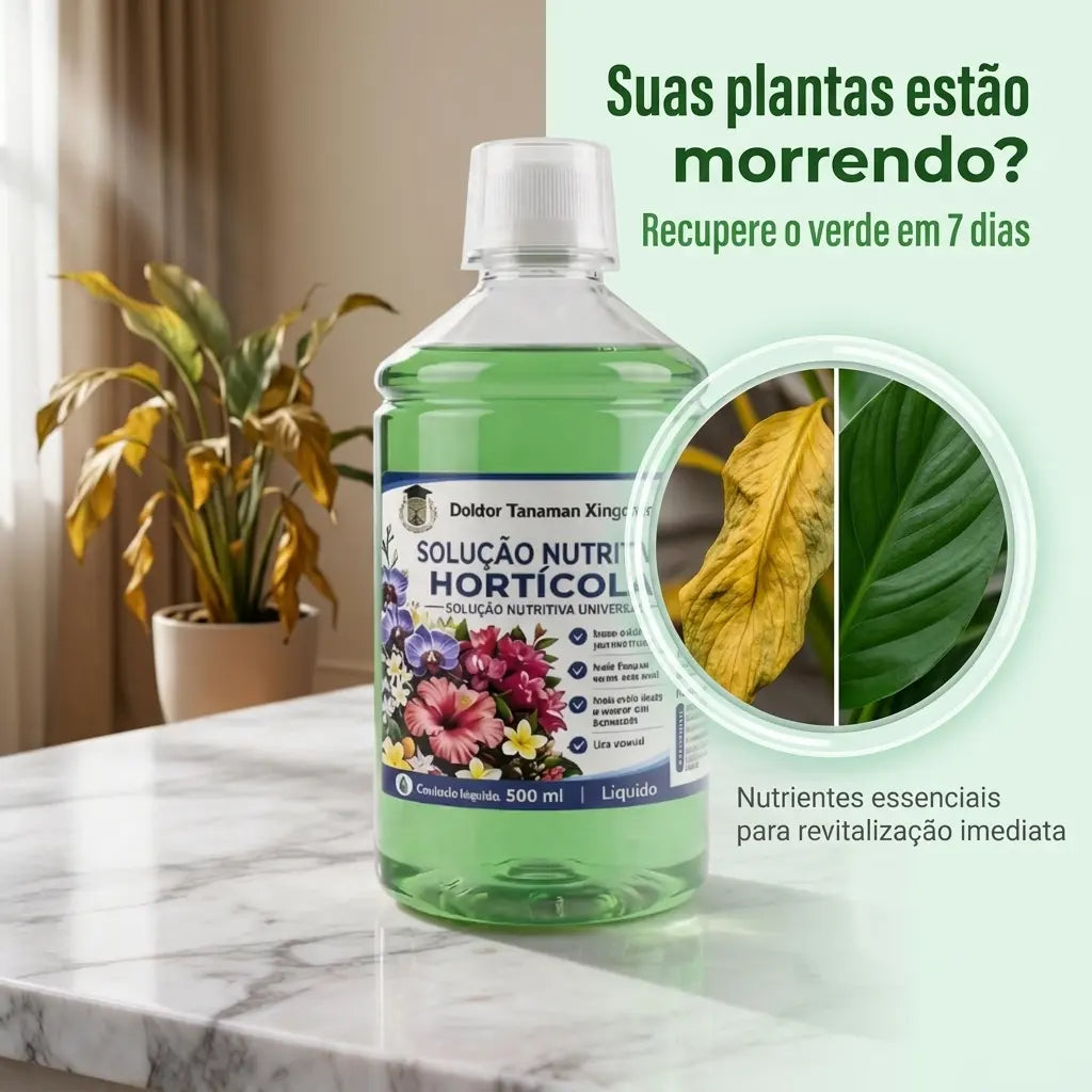 FloraMax Universal – Fertilizante Líquido Concentrado para Plantas, Flores e Hortaliças