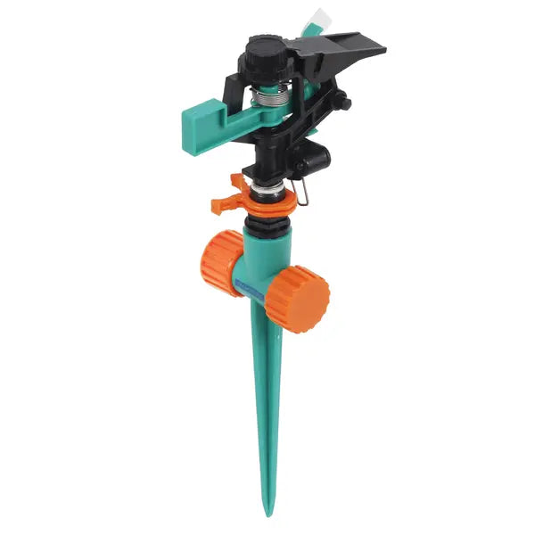 Aspersor Irrigador de Impulso 360° para Jardim e Gramado