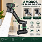 Torneira Giratória 1080° Robótica - Para Pia de Cozinha e Banheiro com Sistema Antirrespingos